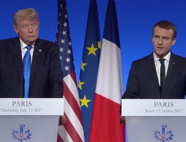 Υπέρ της παραμονής του Άσαντ στην Συρία ο Εμμ. Μακρόν - Εμπορική συμφωνία με Ντ. Τραμπ μεταξύ Γαλλίας-ΗΠΑ (φωτό, βίντεο)